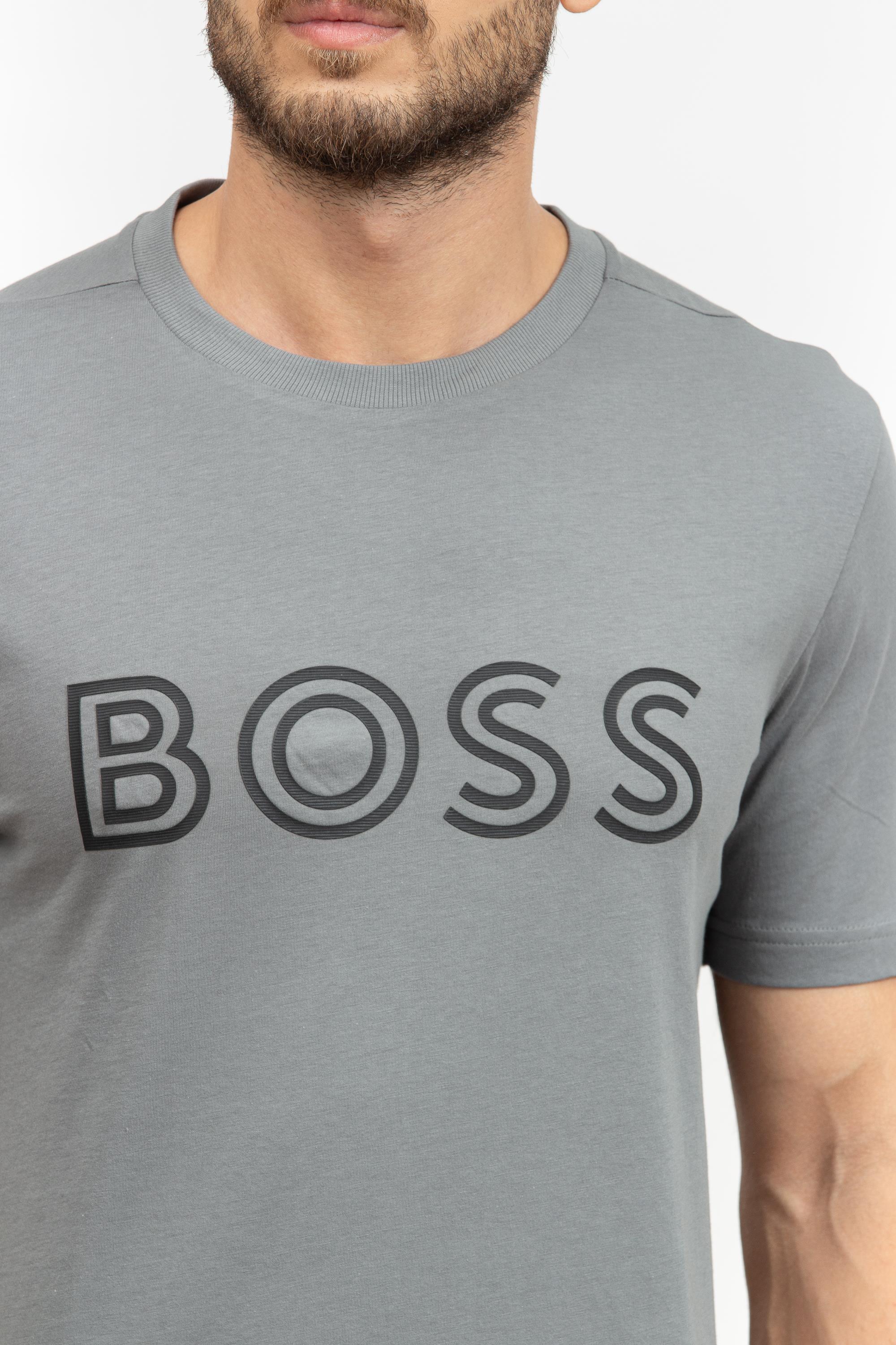 Boss Erkek Bisiklet Yaka T-Shirt