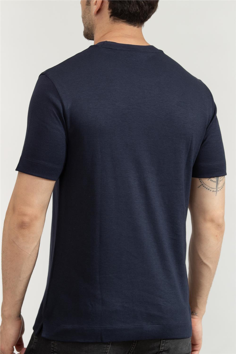 Boss Erkek Bisiklet Yaka T-Shirt
