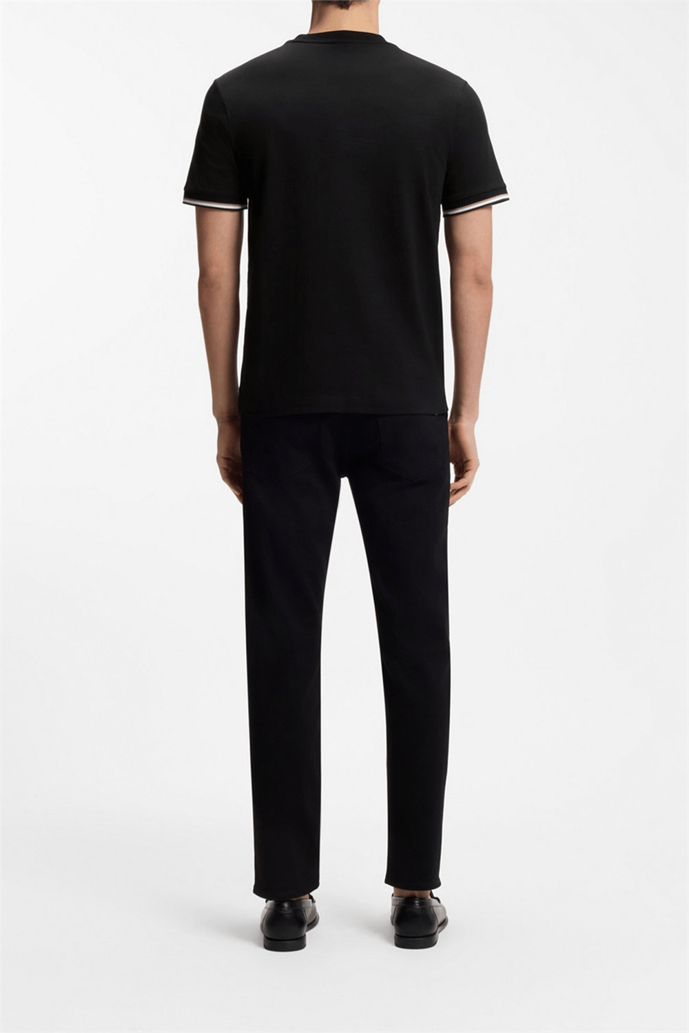 Boss Erkek Bisiklet Yaka T-Shirt