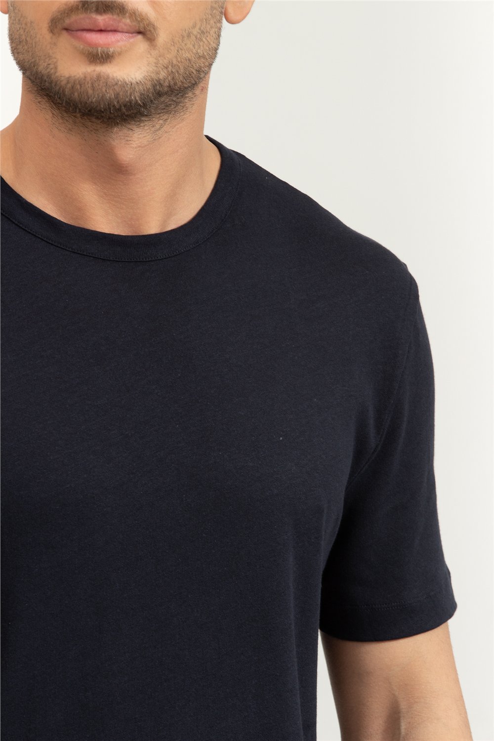 Boss Erkek Bisiklet Yaka T-Shirt