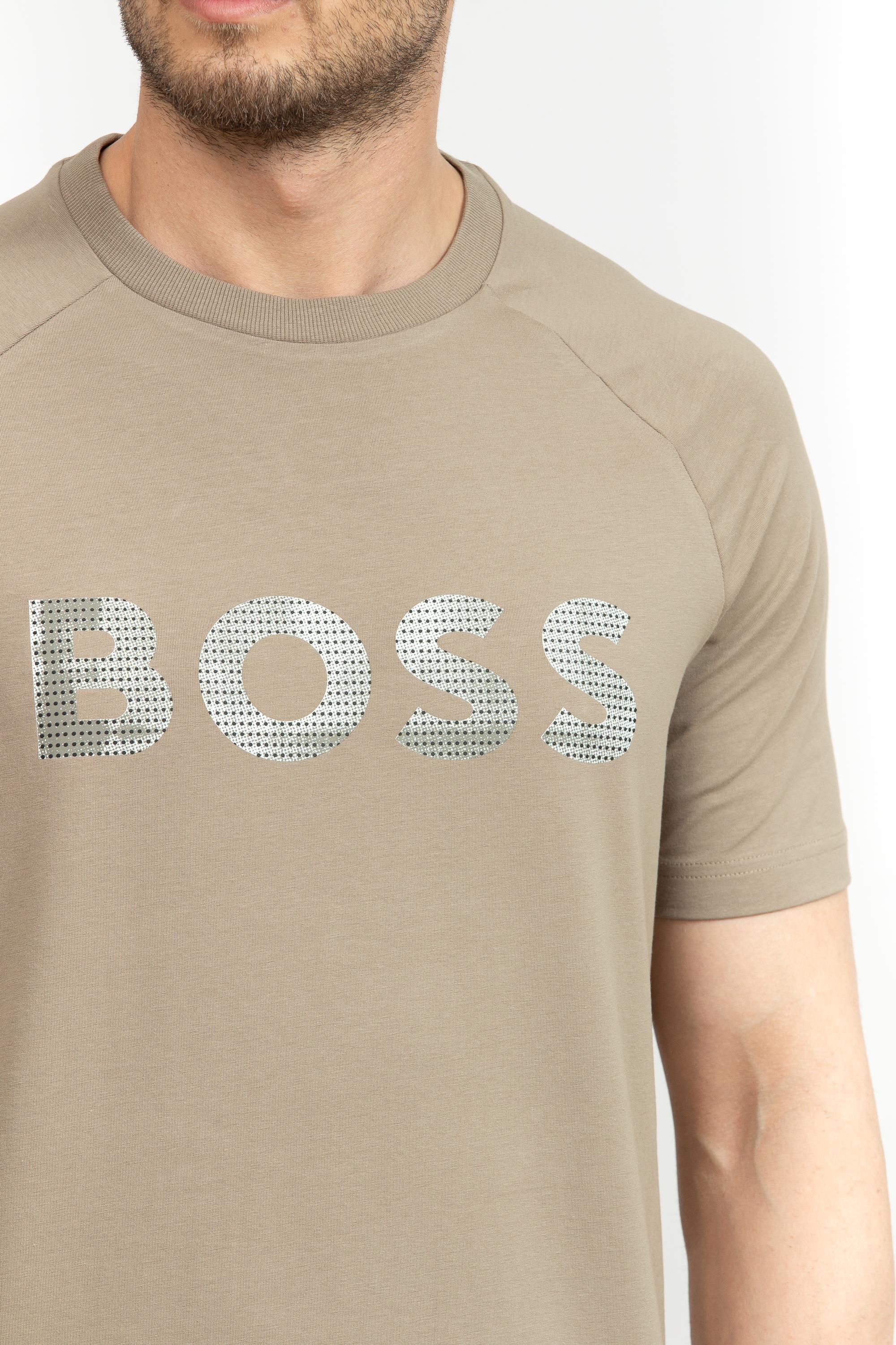 Boss Erkek Bisiklet Yaka T-Shirt