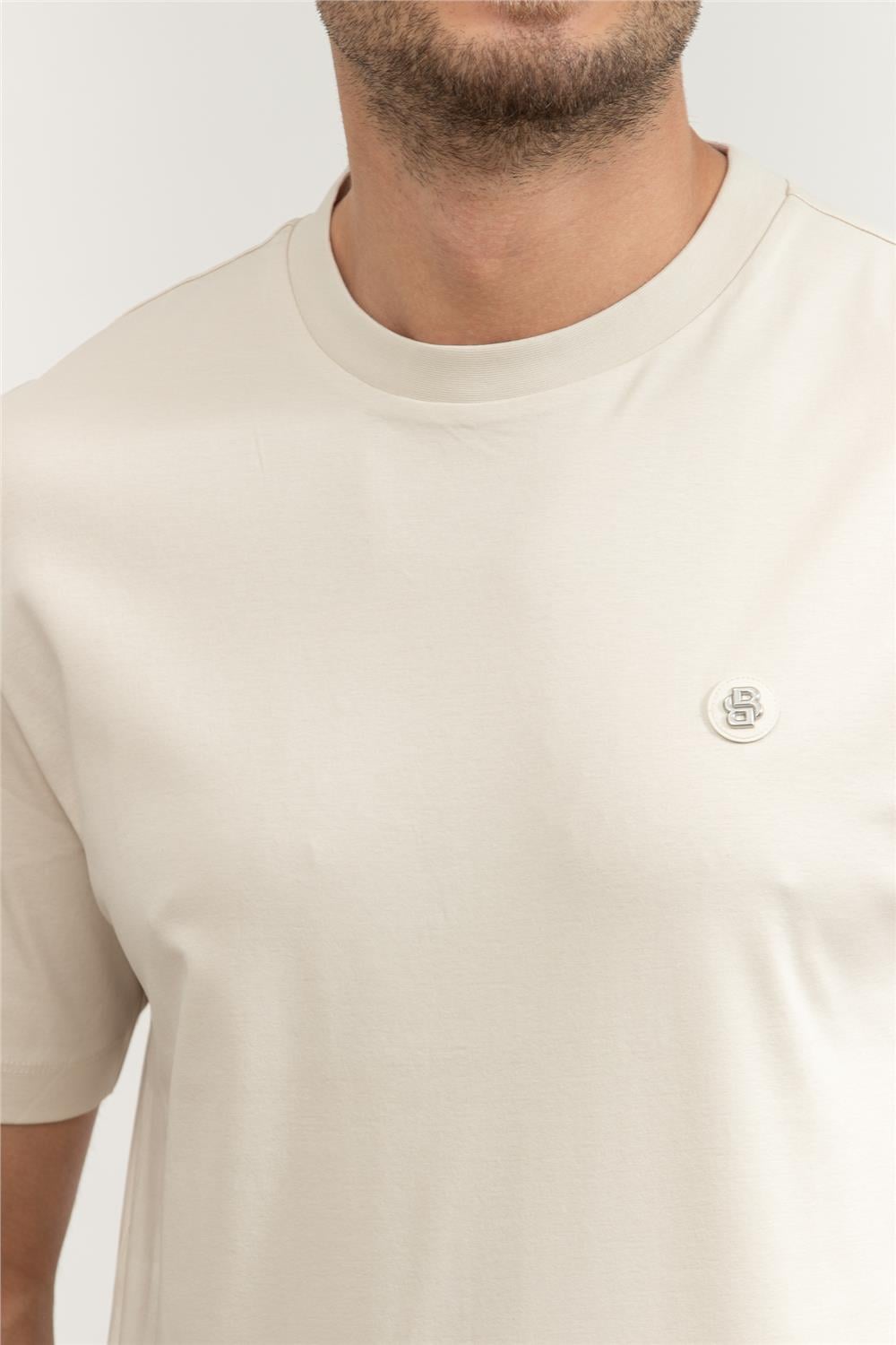Boss Erkek Bisiklet Yaka T-Shirt