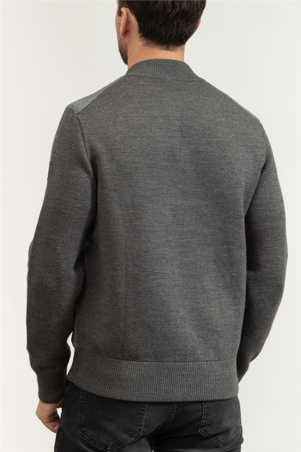 Boss Erkek Fermuarlı Sweatshirt