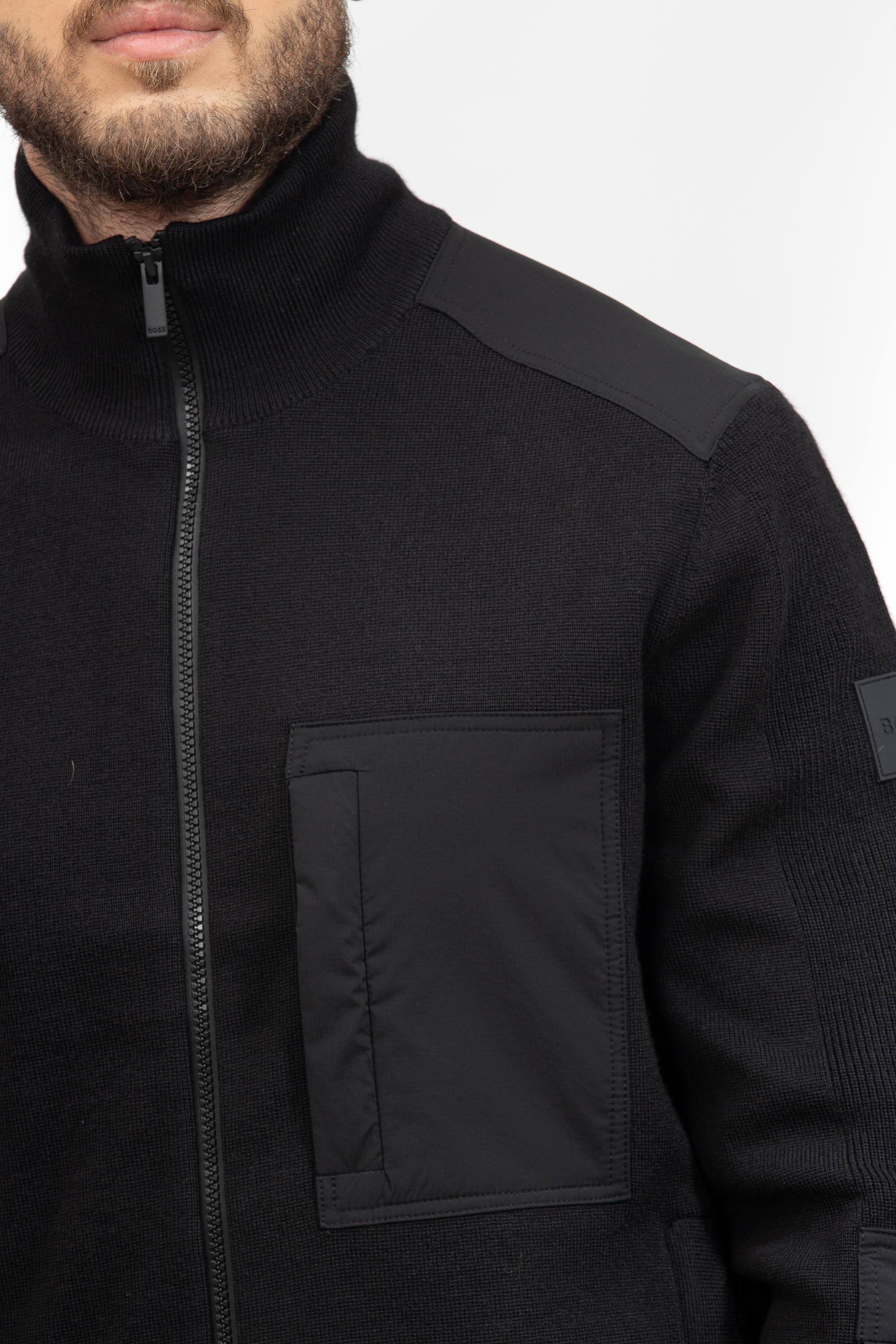 Boss Erkek Fermuarlı Sweatshirt