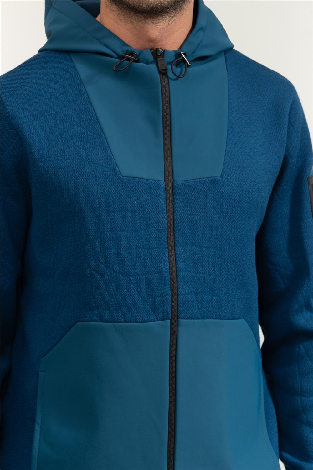 Boss Erkek Fermuarlı Sweatshirt