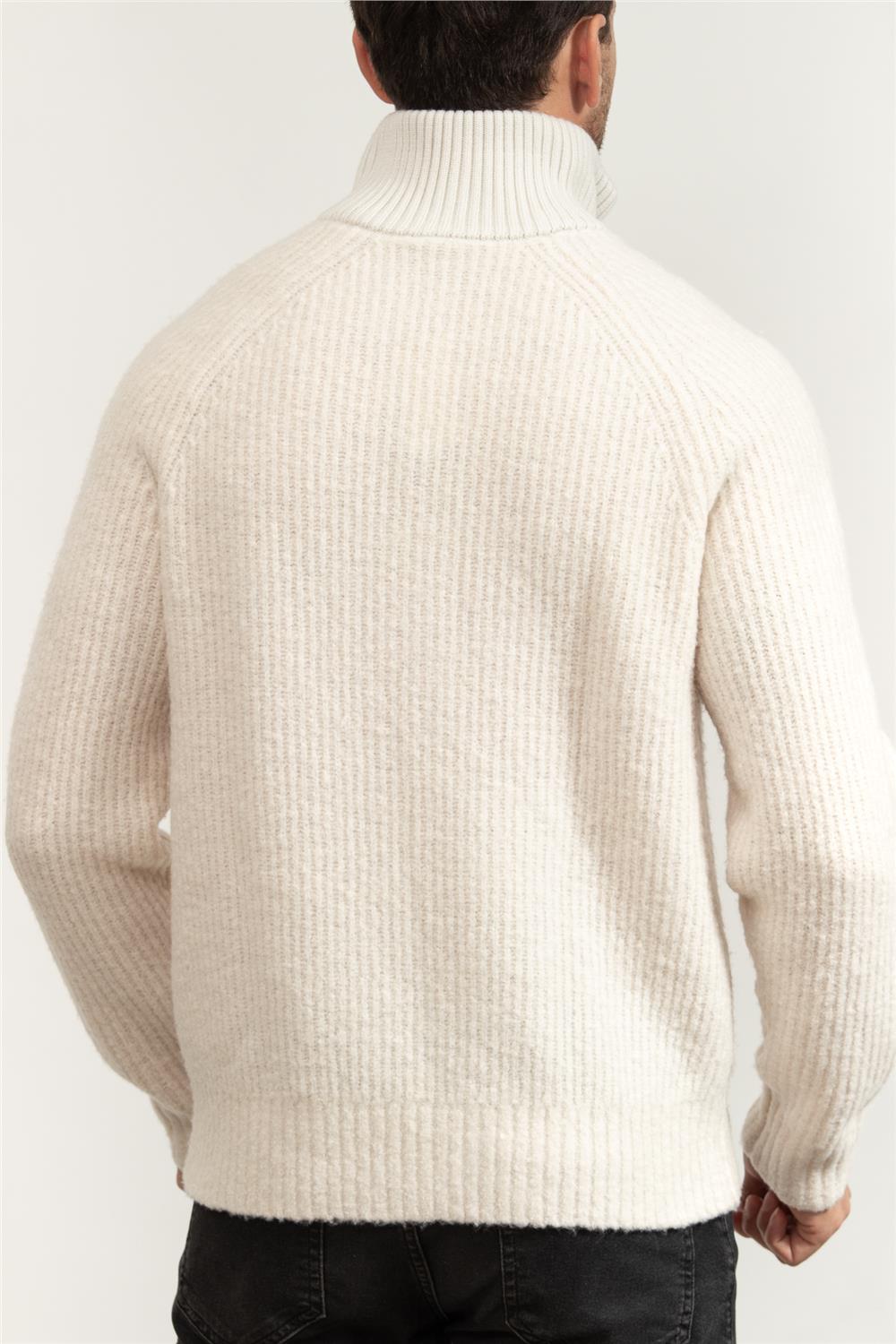 Boss Erkek Fermuarlı Sweatshirt