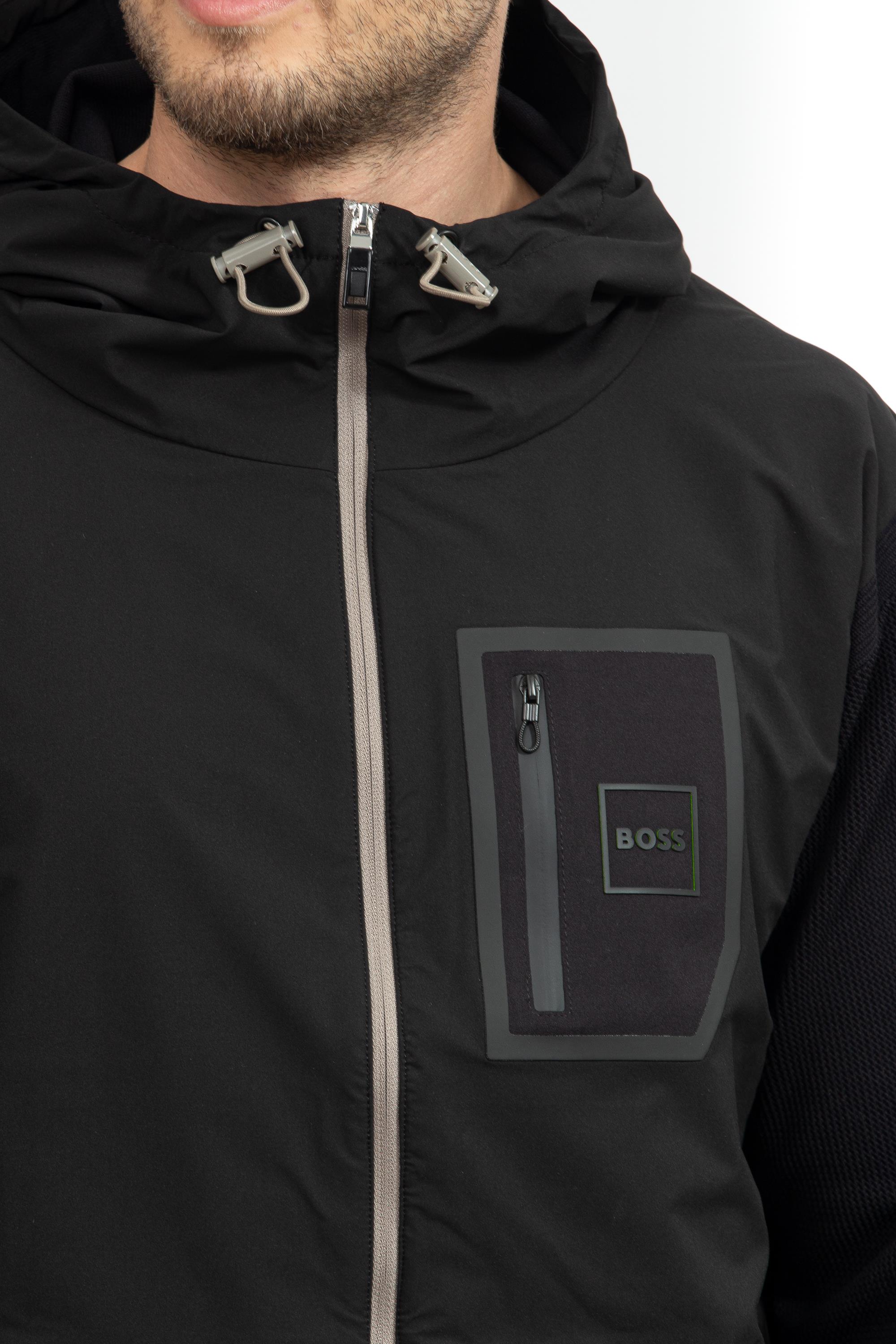 Boss Erkek Fermuarlı Sweatshirt