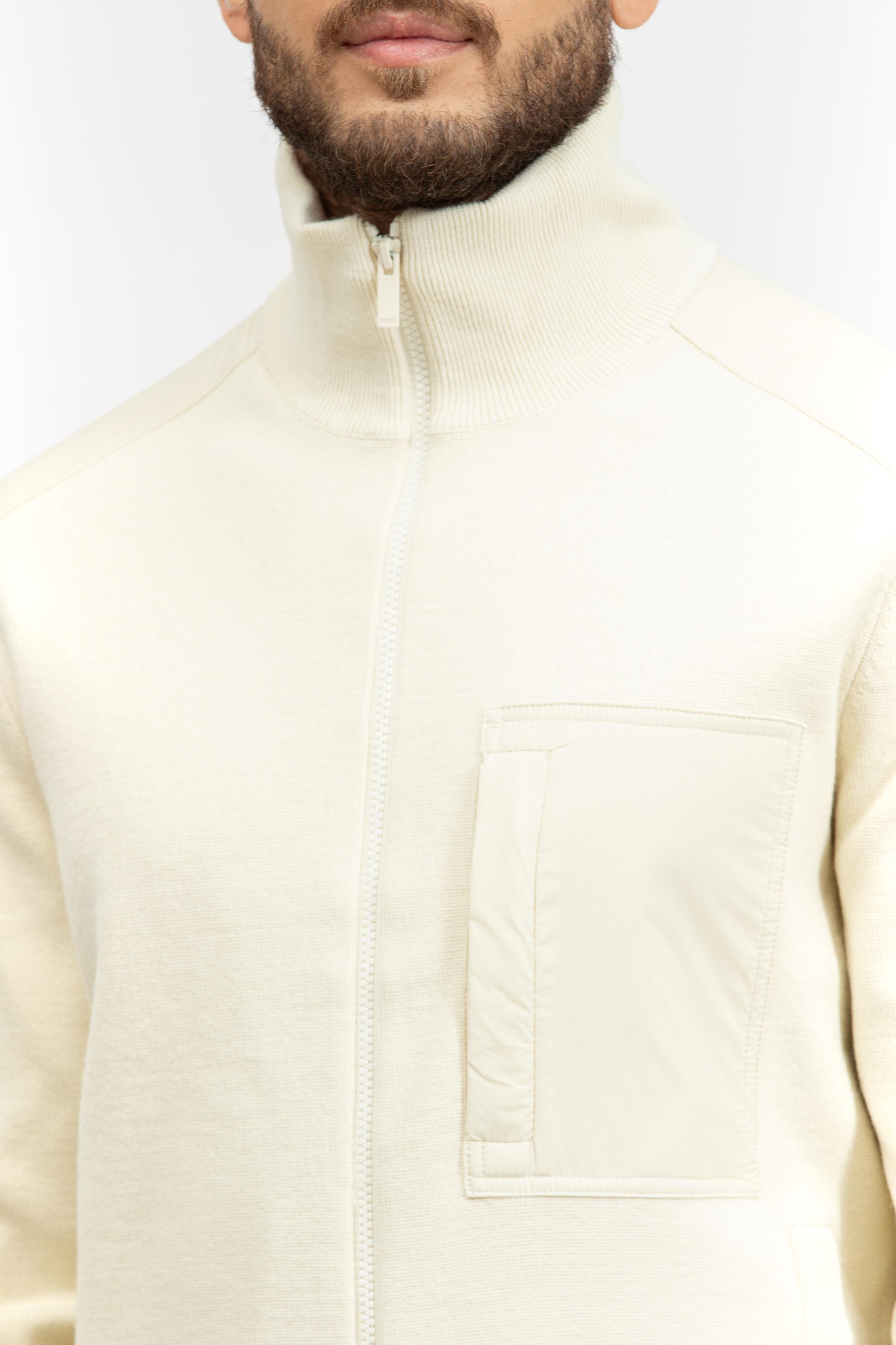 Boss Erkek Fermuarlı Sweatshirt