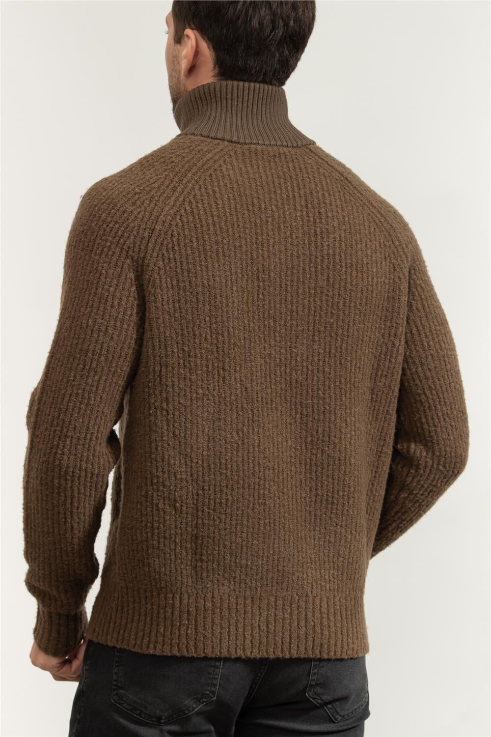 Boss Erkek Fermuarlı Sweatshirt