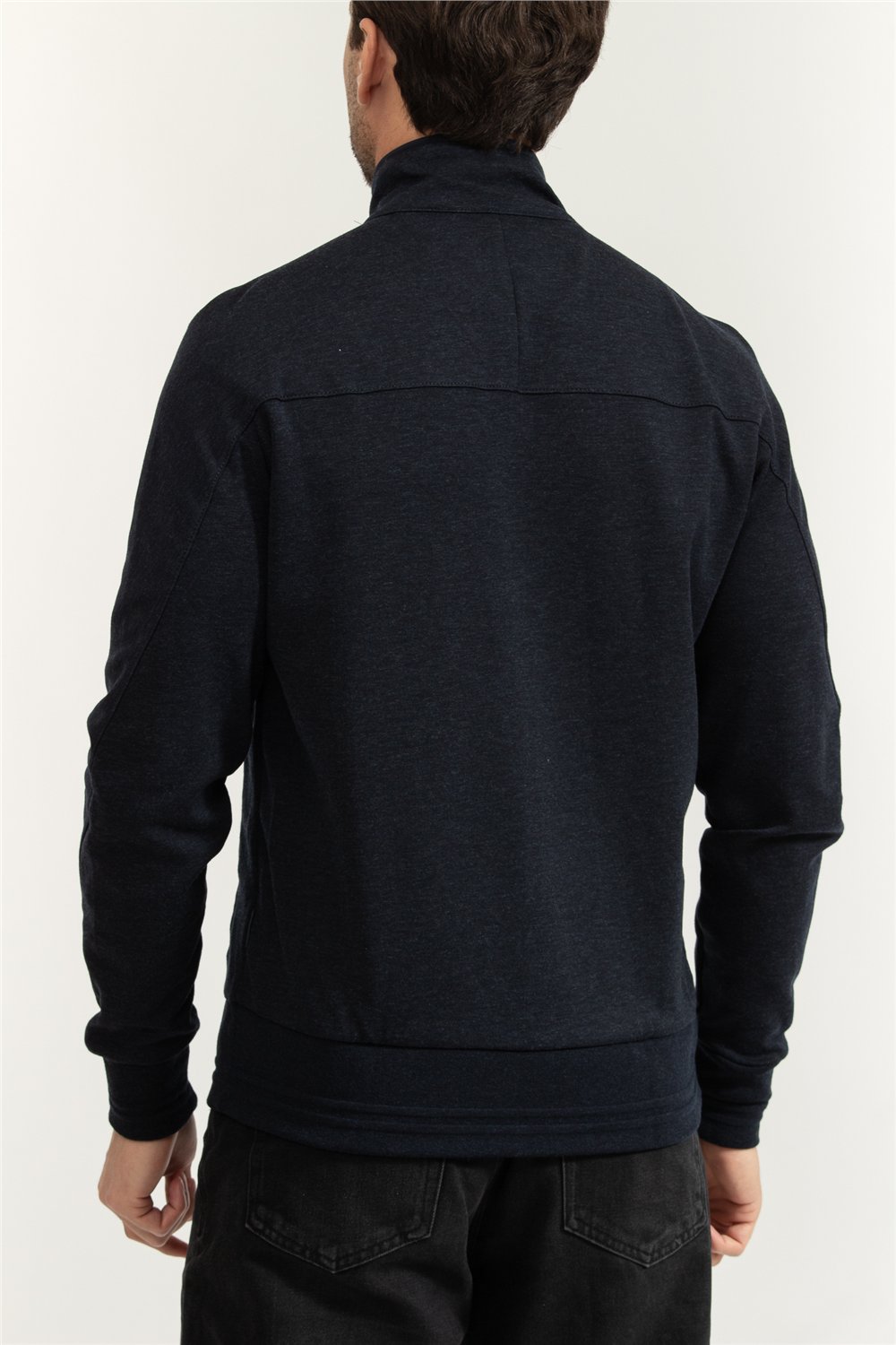 Boss Erkek Fermuarlı Sweatshirt