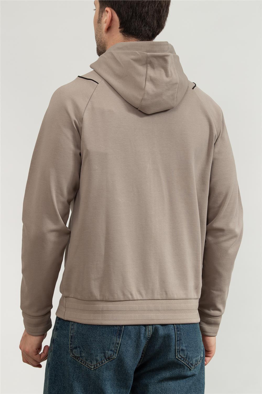 Boss Erkek Fermuarlı Sweatshirt