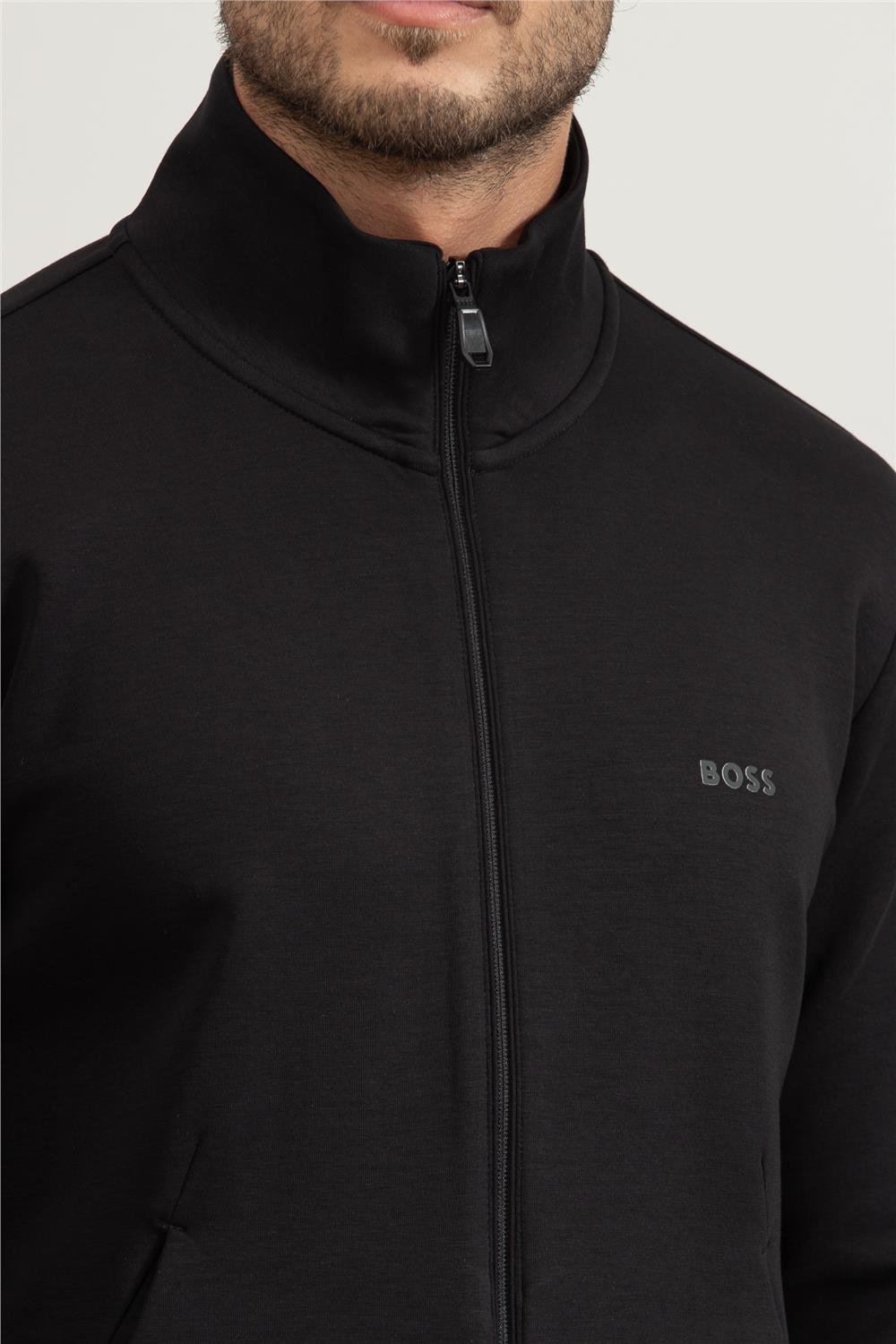 Boss Erkek Fermuarlı Sweatshirt