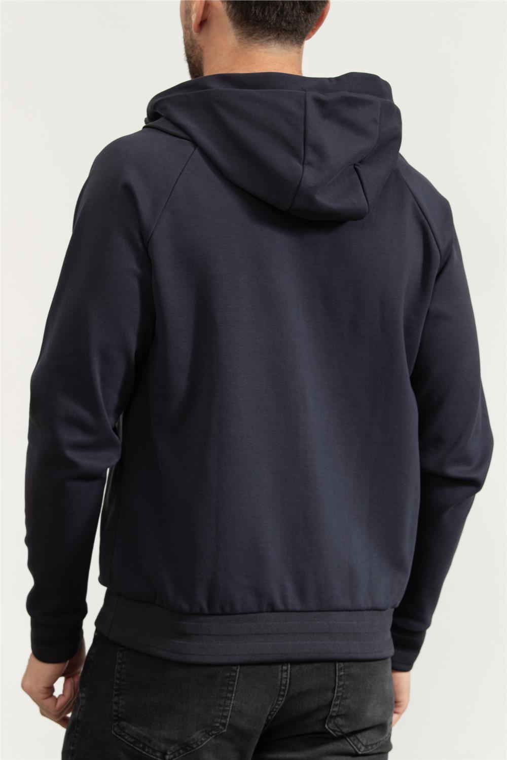 Boss Erkek Fermuarlı Sweatshirt
