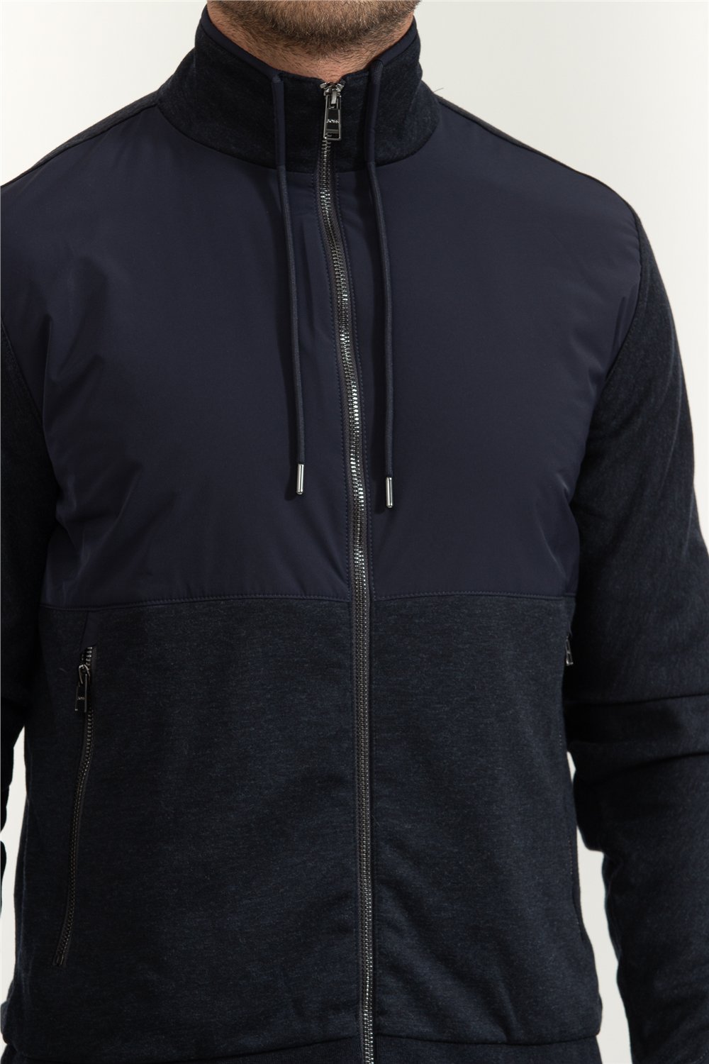 Boss Erkek Fermuarlı Sweatshirt