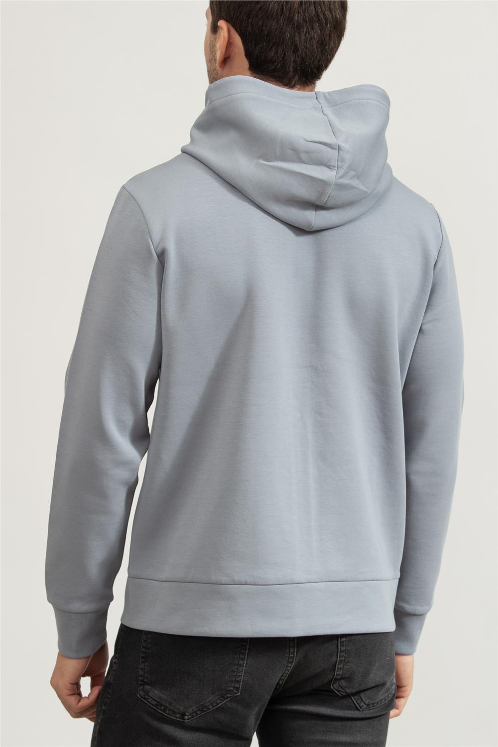 Boss Erkek Fermuarlı Sweatshirt