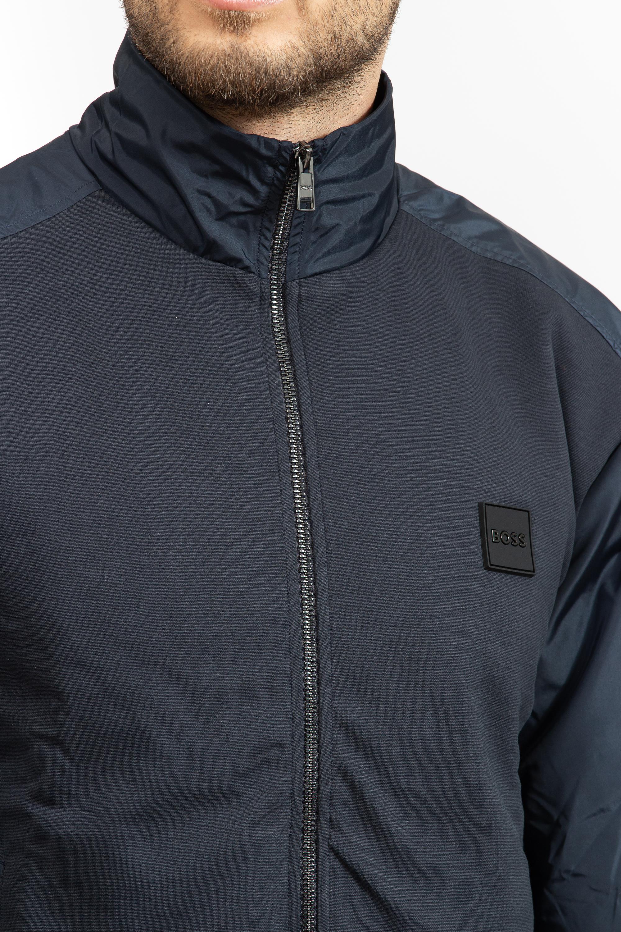 Boss Erkek Fermuarlı Sweatshirt