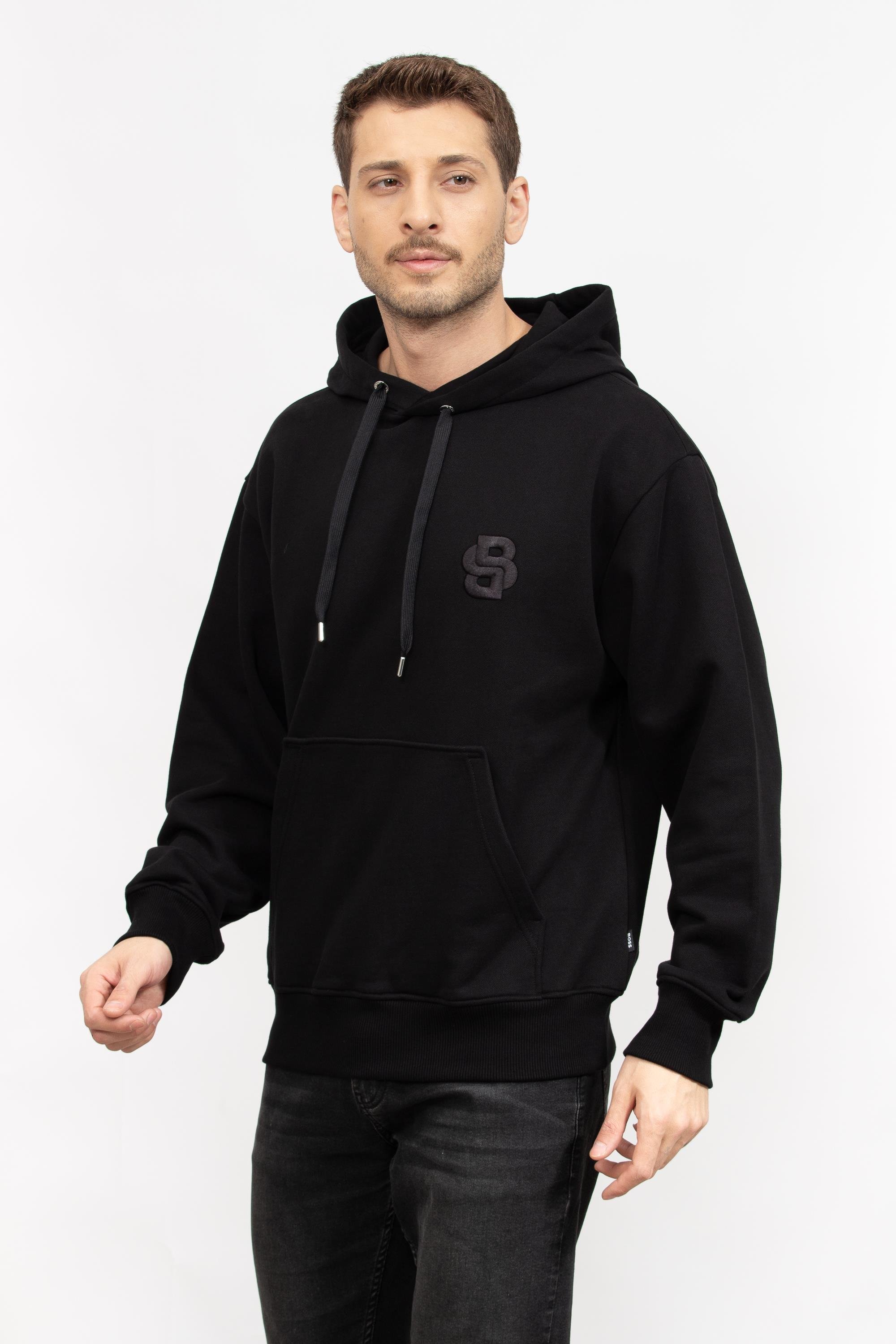 Boss Erkek Kapüşonlu Sweatshirt