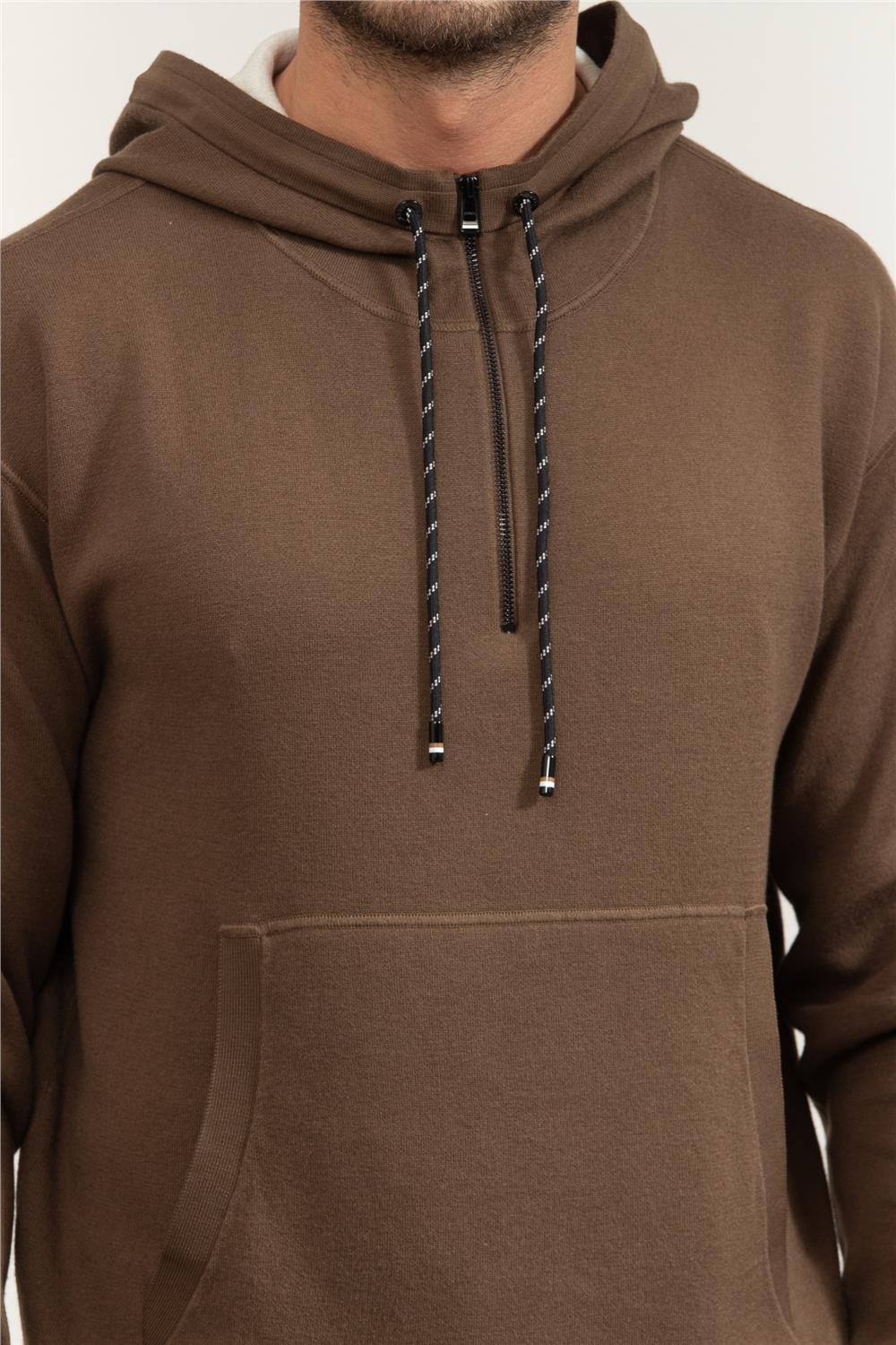 Boss Erkek Kapüşonlu Sweatshirt