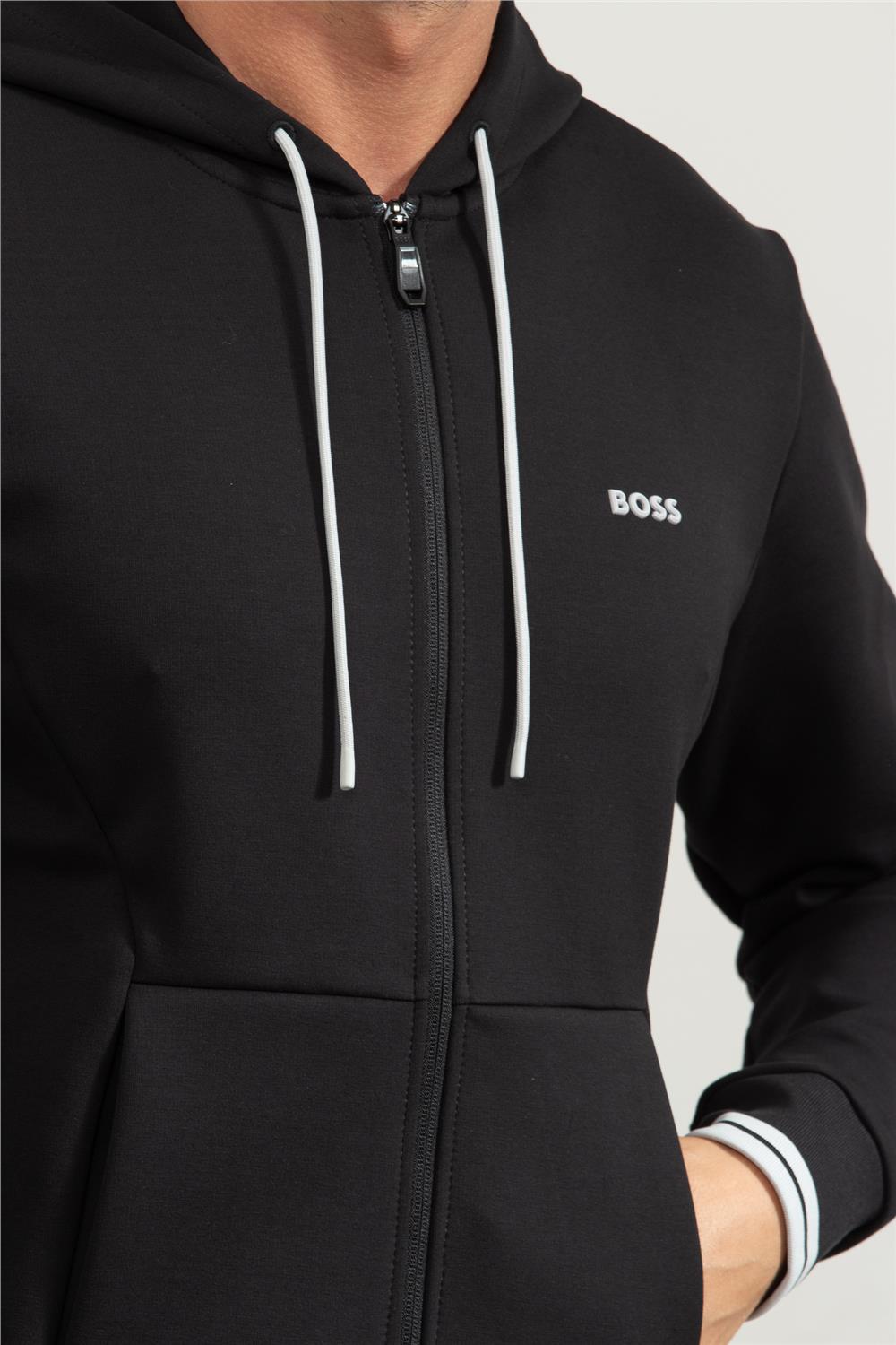 Boss Erkek Kapüşonlu Sweatshirt