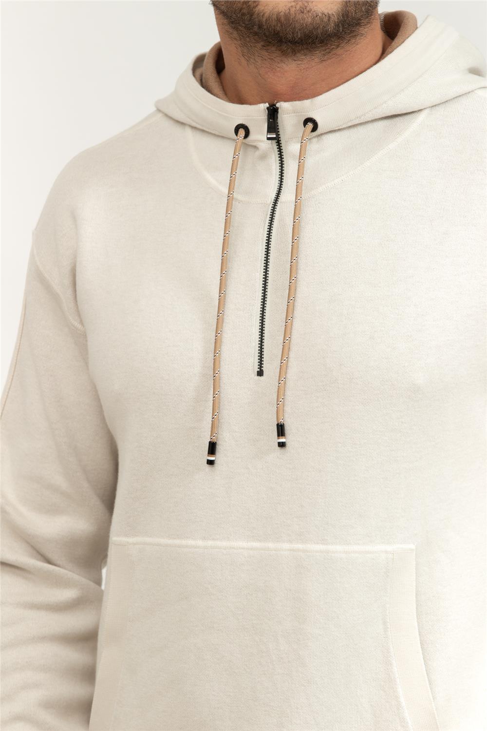 Boss Erkek Kapüşonlu Sweatshirt