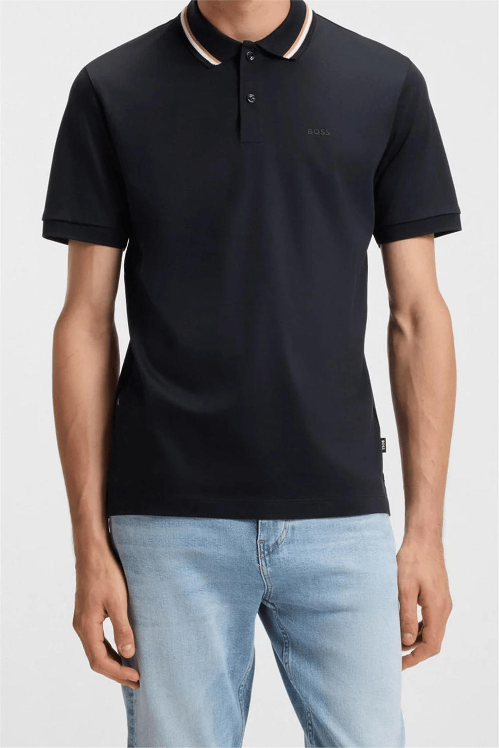 Boss Erkek Polo Yaka T-Shirt Mavi