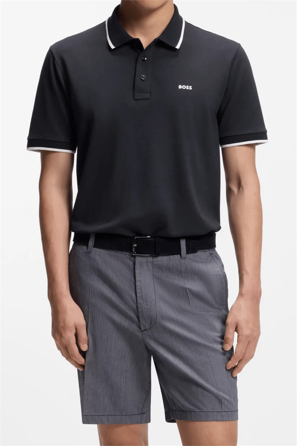 Boss Erkek Polo Yaka T-Shirt Mavi