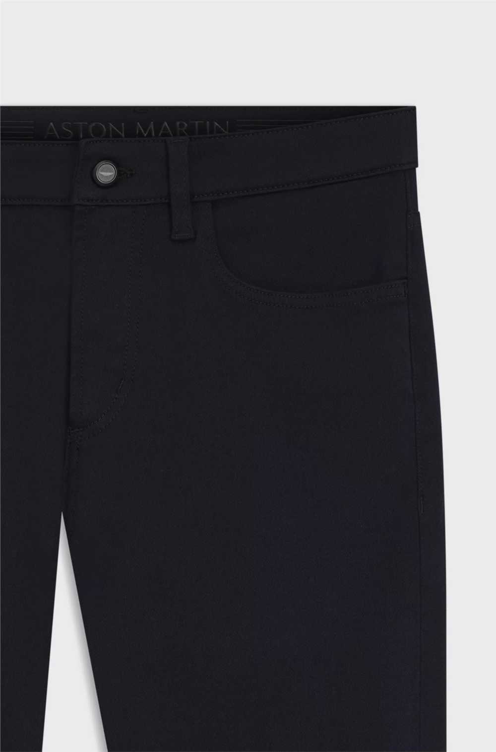 BOSS H Delaware Aston Martin Erkek Jean Pantolon Siyah