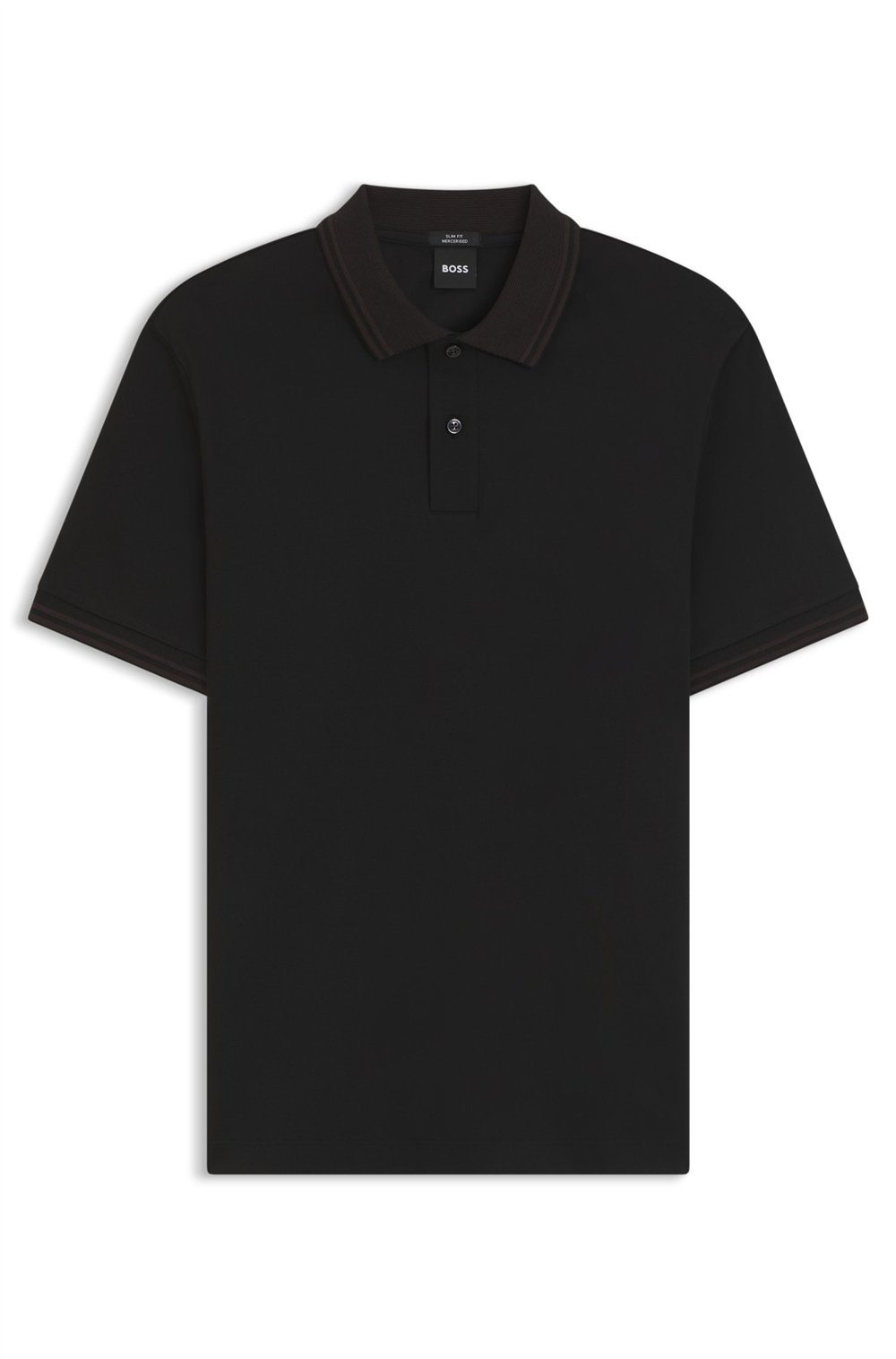 Boss H Phillipson 238 Erkek Polo Yaka T-Shirt Siyah