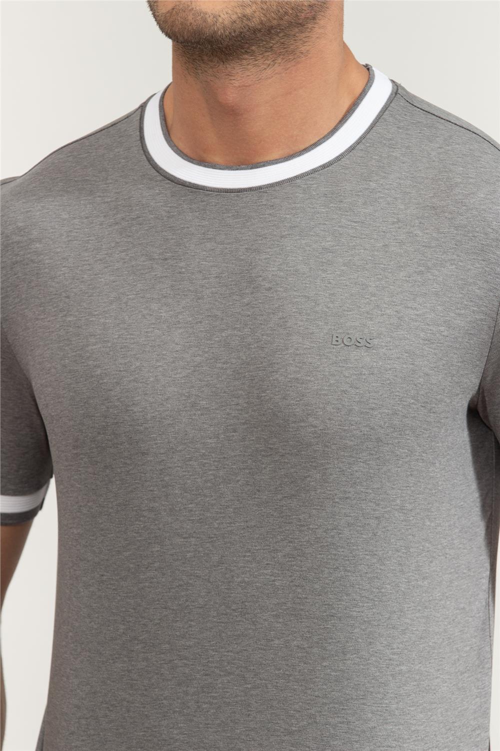 Boss H-Tessler 200 Erkek Bisiklet Yaka T-Shirt