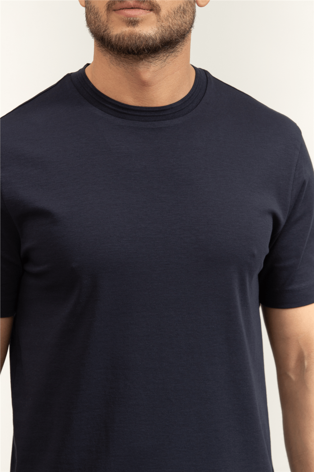 BOSS H Thompson 247 Erkek Bisiklet Yaka T-Shirt