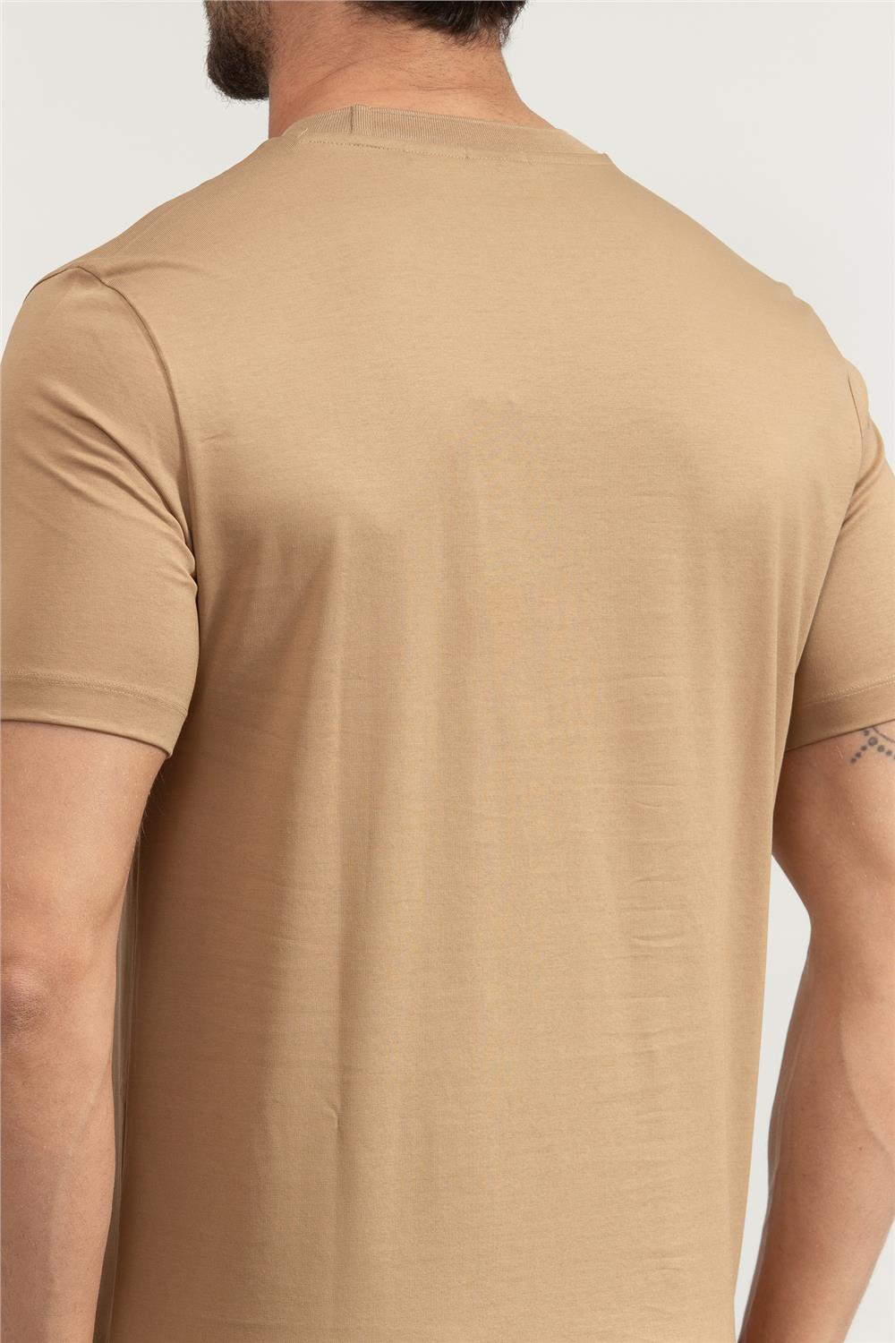 BOSS H-Thompson Erkek Bisiklet Yaka T-Shirt