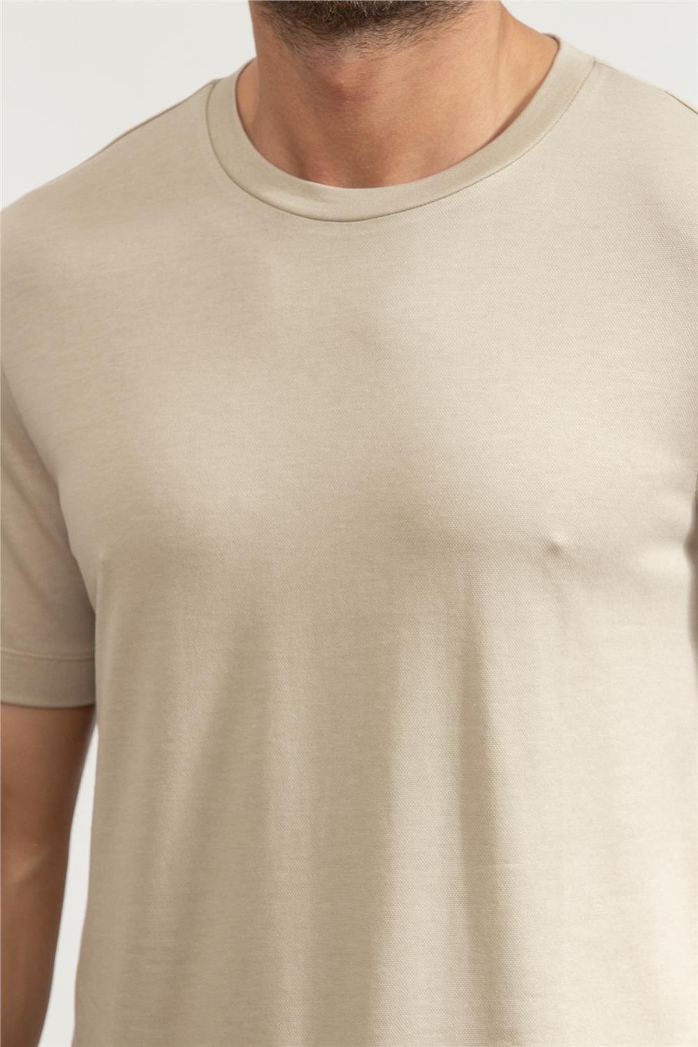 BOSS H-Thompson Erkek Bisiklet Yaka T-Shirt