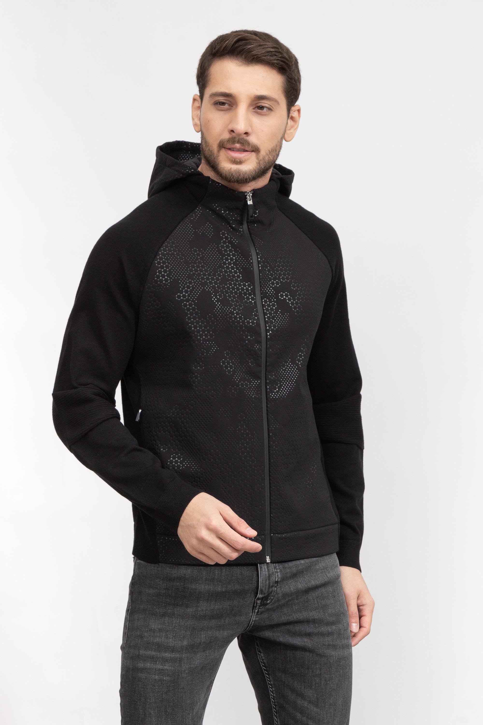 Boss Marmo Erkek Fermuarlı Sweatshirt