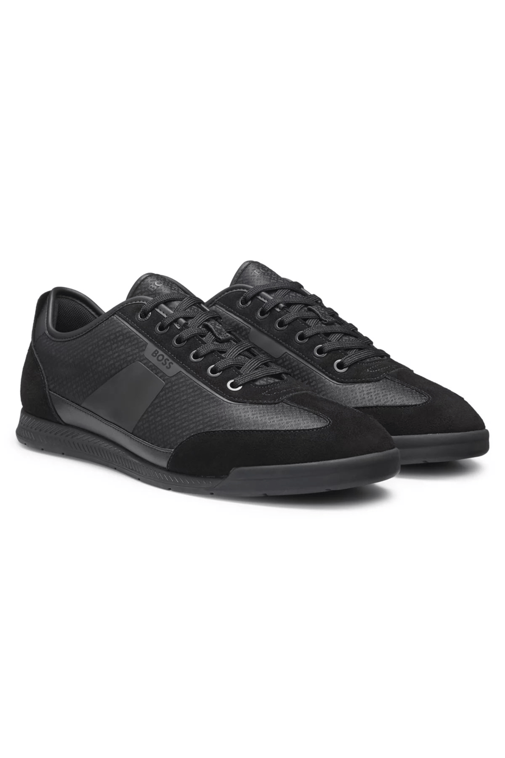 BOSS Nitan Lowp Nymn Erkek Sneaker Siyah