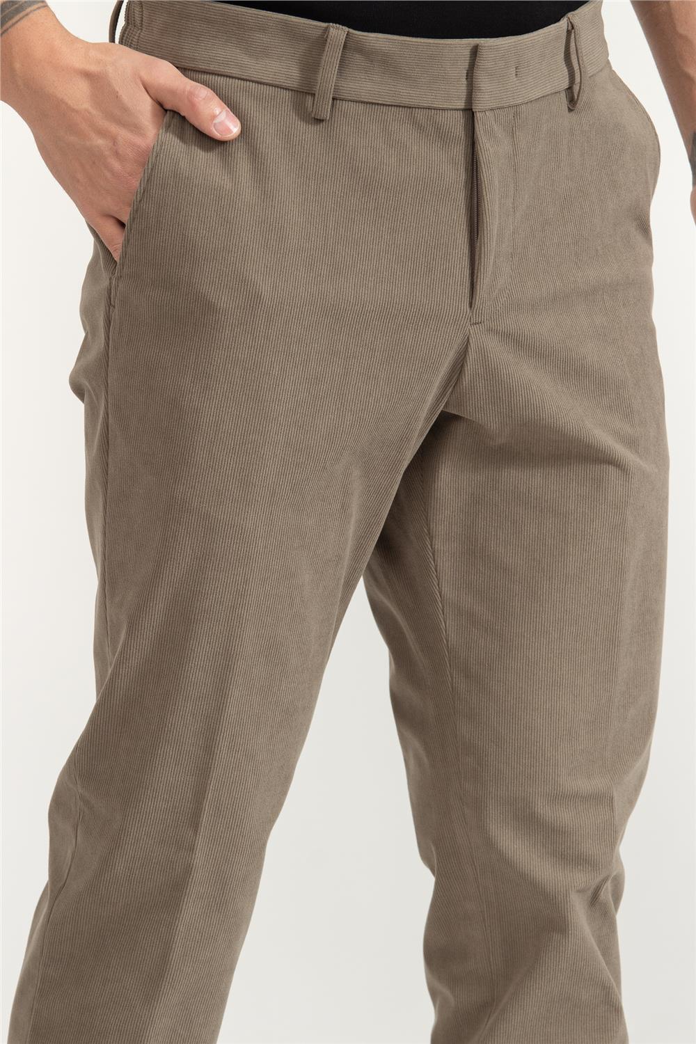 Boss P-Genius-CW-WG-252F Erkek Kadife Pantolon