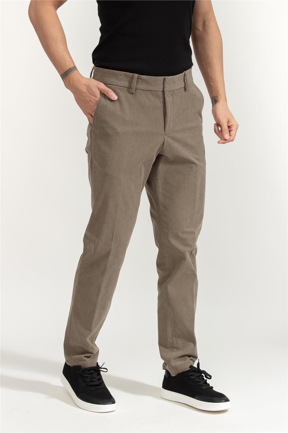 Boss P-Genius-CW-WG-252F Erkek Kadife Pantolon