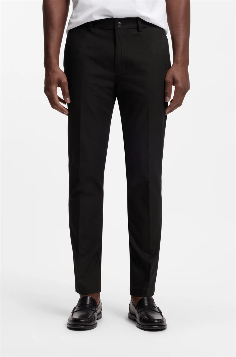 BOSS P Kaiton1 Zip Erkek Pantolon Siyah