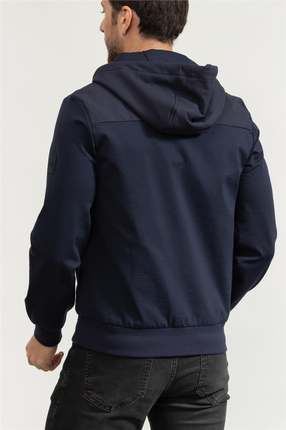 BOSS P-Steele Erkek Kapüşonlu Sweatshirt