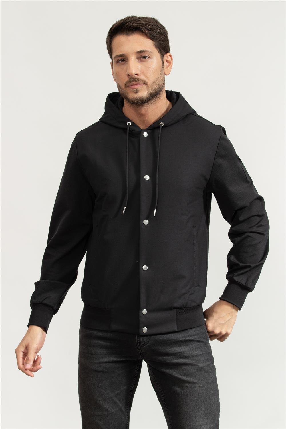 BOSS P-Steele Erkek Kapüşonlu Sweatshirt