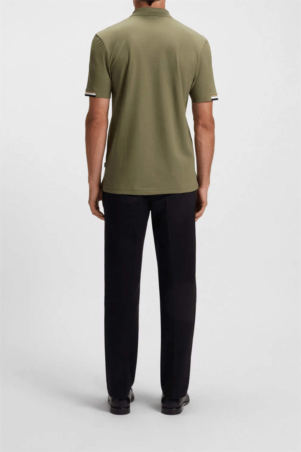 Boss Parlay Erkek Polo Yaka T-Shirt Yeşil