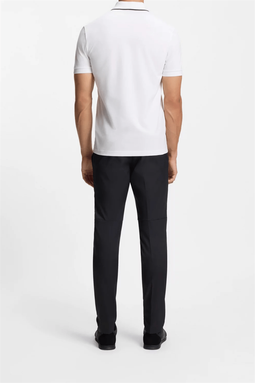 BOSS Philix GOC Erkek Polo Yaka T-Shirt Beyaz