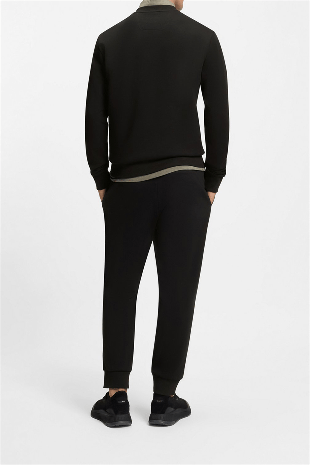 Boss Salbo Erkek Bisiklet Yaka Sweatshirt