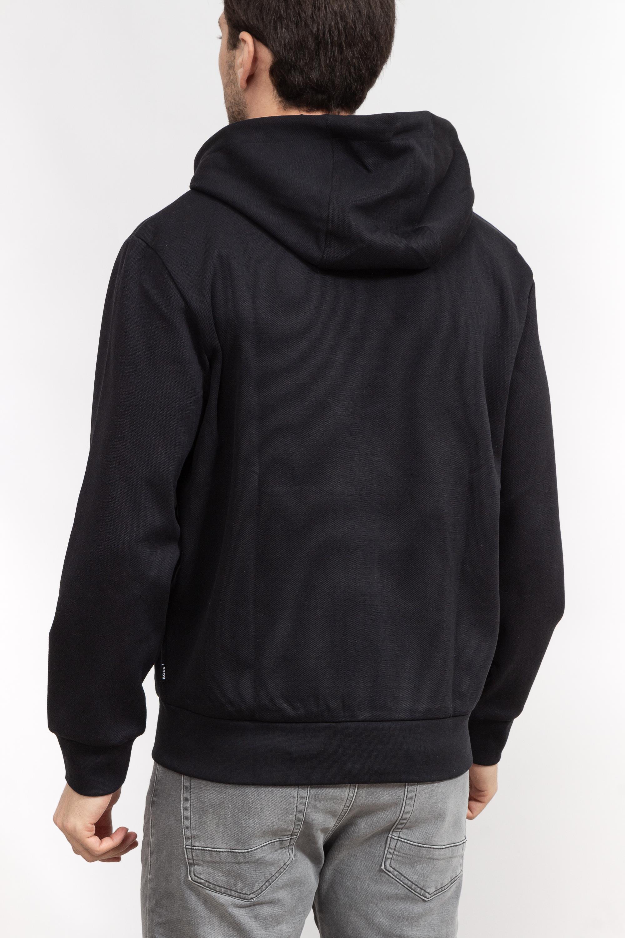 Boss Salvi Erkek Fermuarlı Sweatshirt