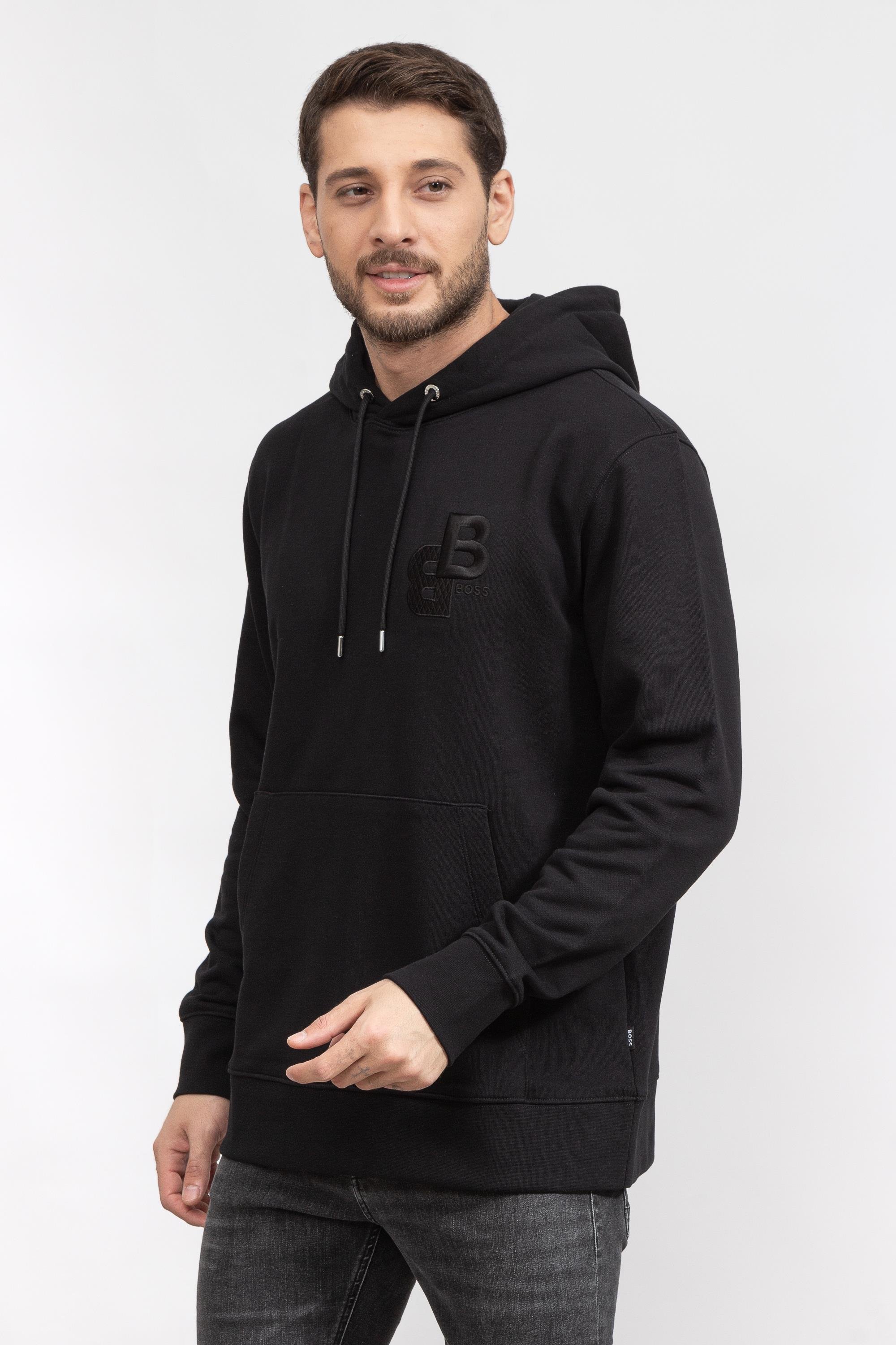 Boss Seeger Erkek Kapüşonlu Sweatshirt