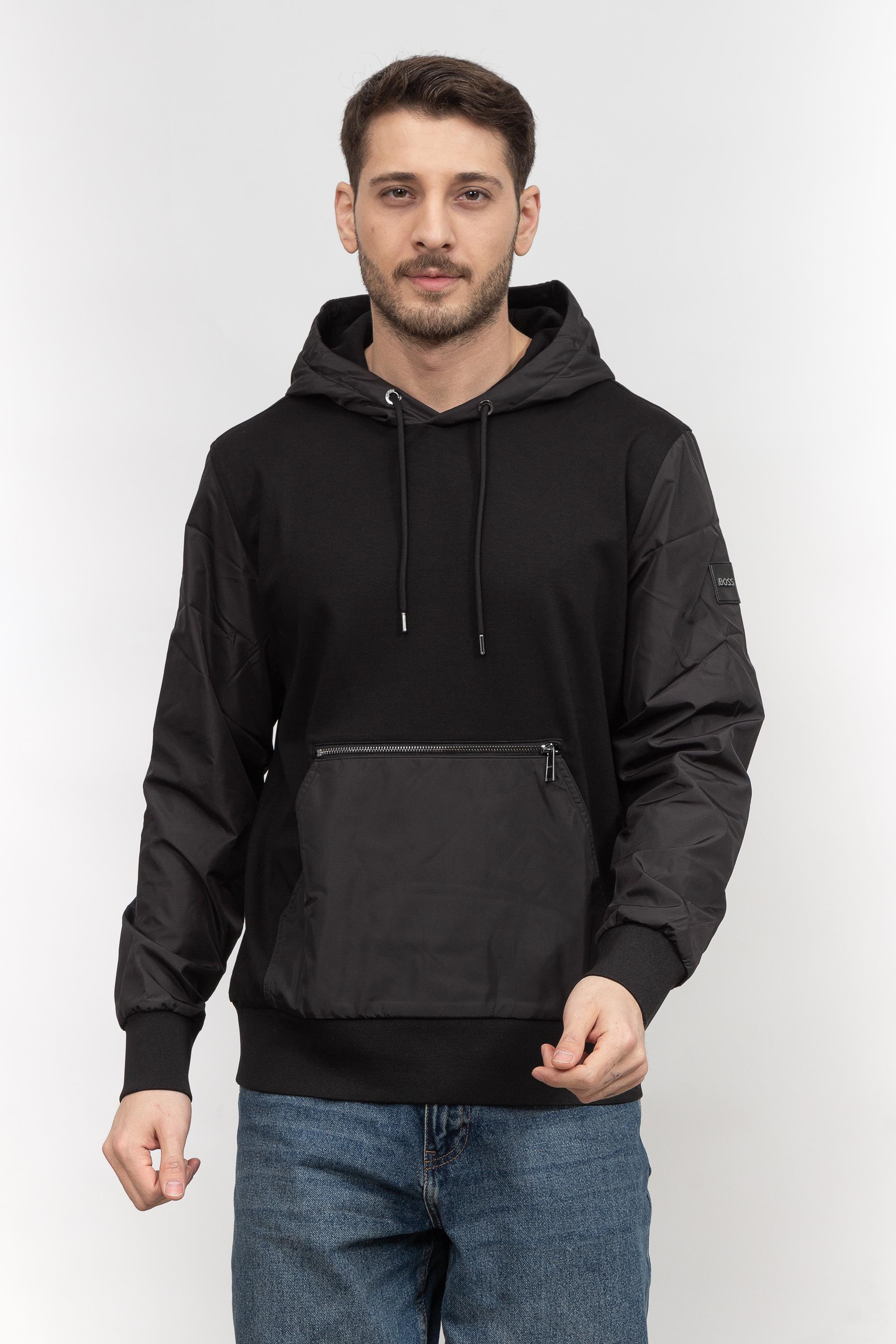 Boss Seeger Erkek Kapüşonlu Sweatshirt