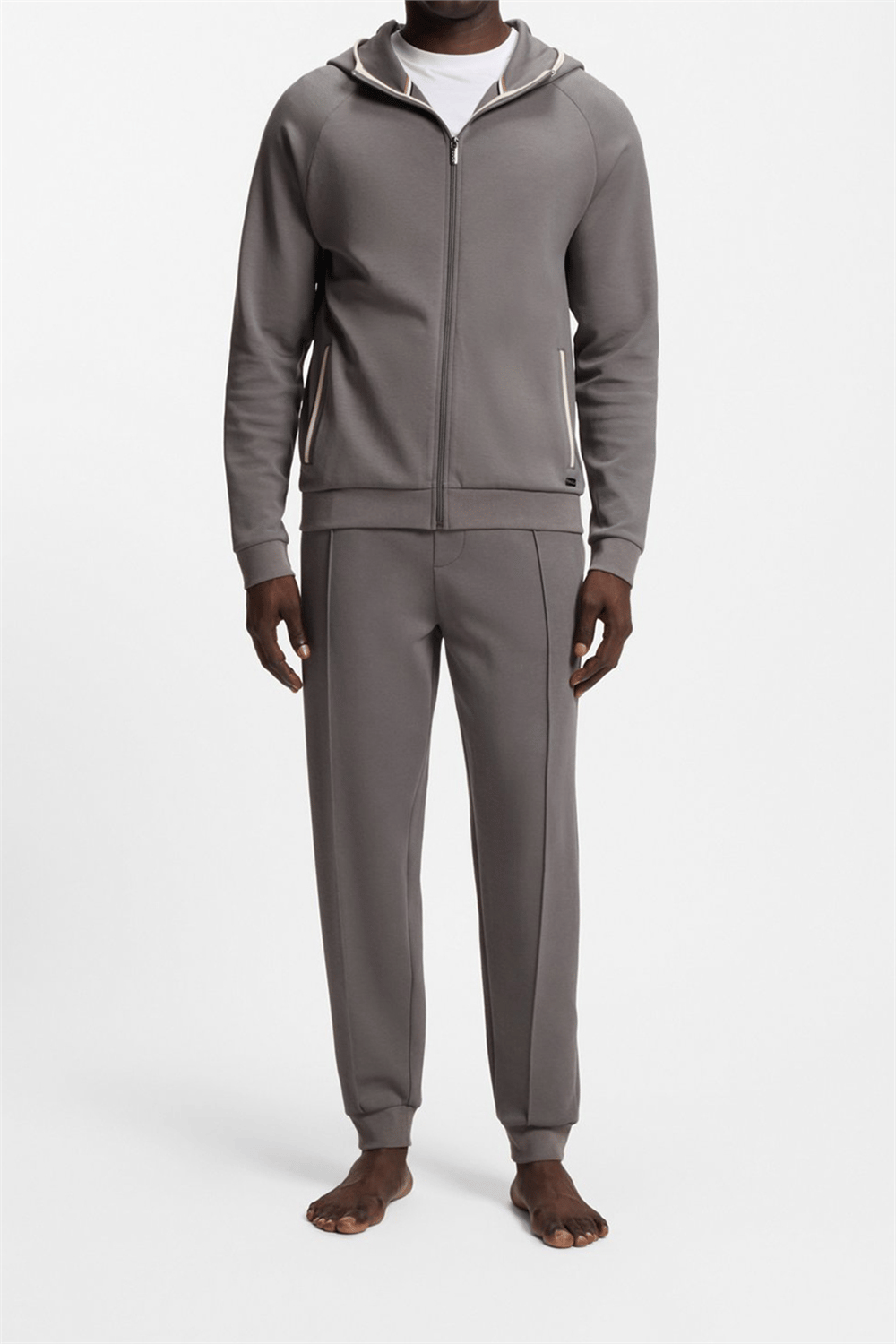 BOSS Sense Hooded Jacket Erkek Kapüşonlu Sweatshirt
