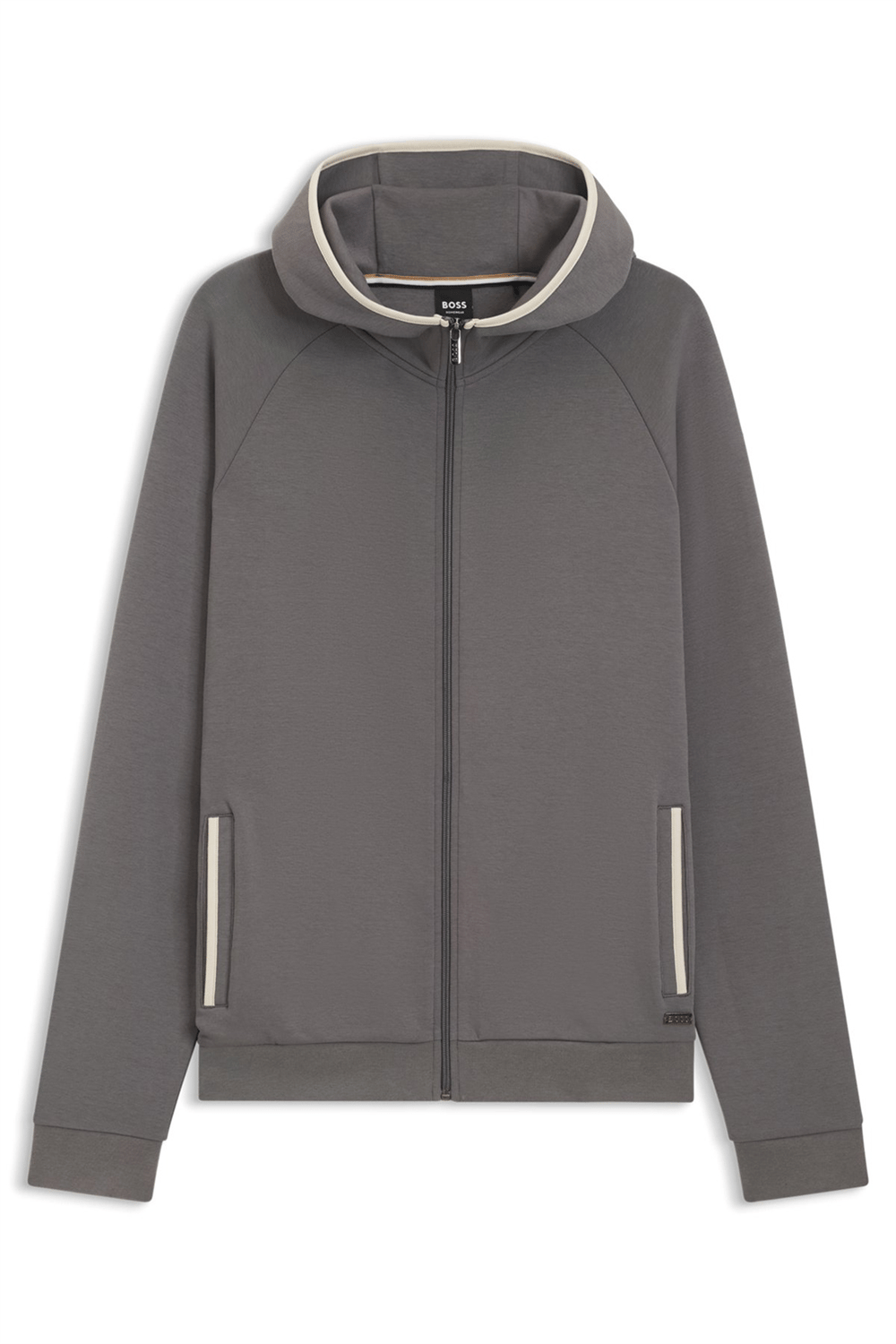 BOSS Sense Hooded Jacket Erkek Kapüşonlu Sweatshirt