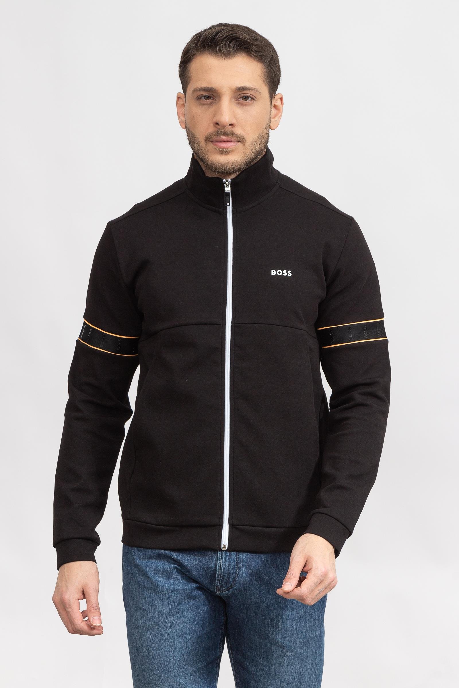 Boss Skaz Erkek Fermuarlı Sweatshirt