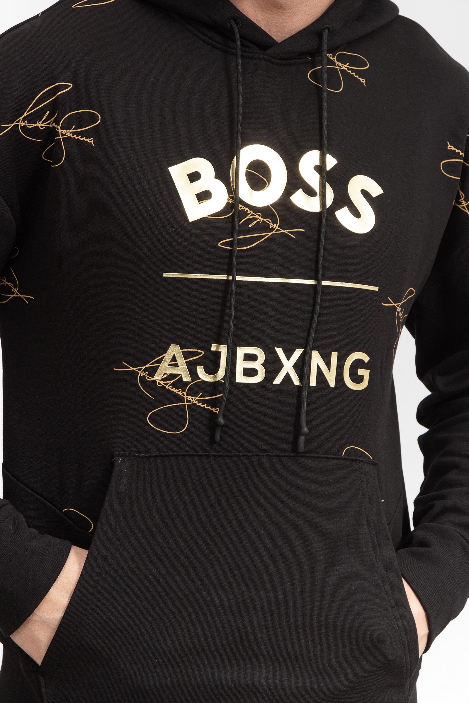 Boss Sly Erkek Kapüşonlu Sweatshirt