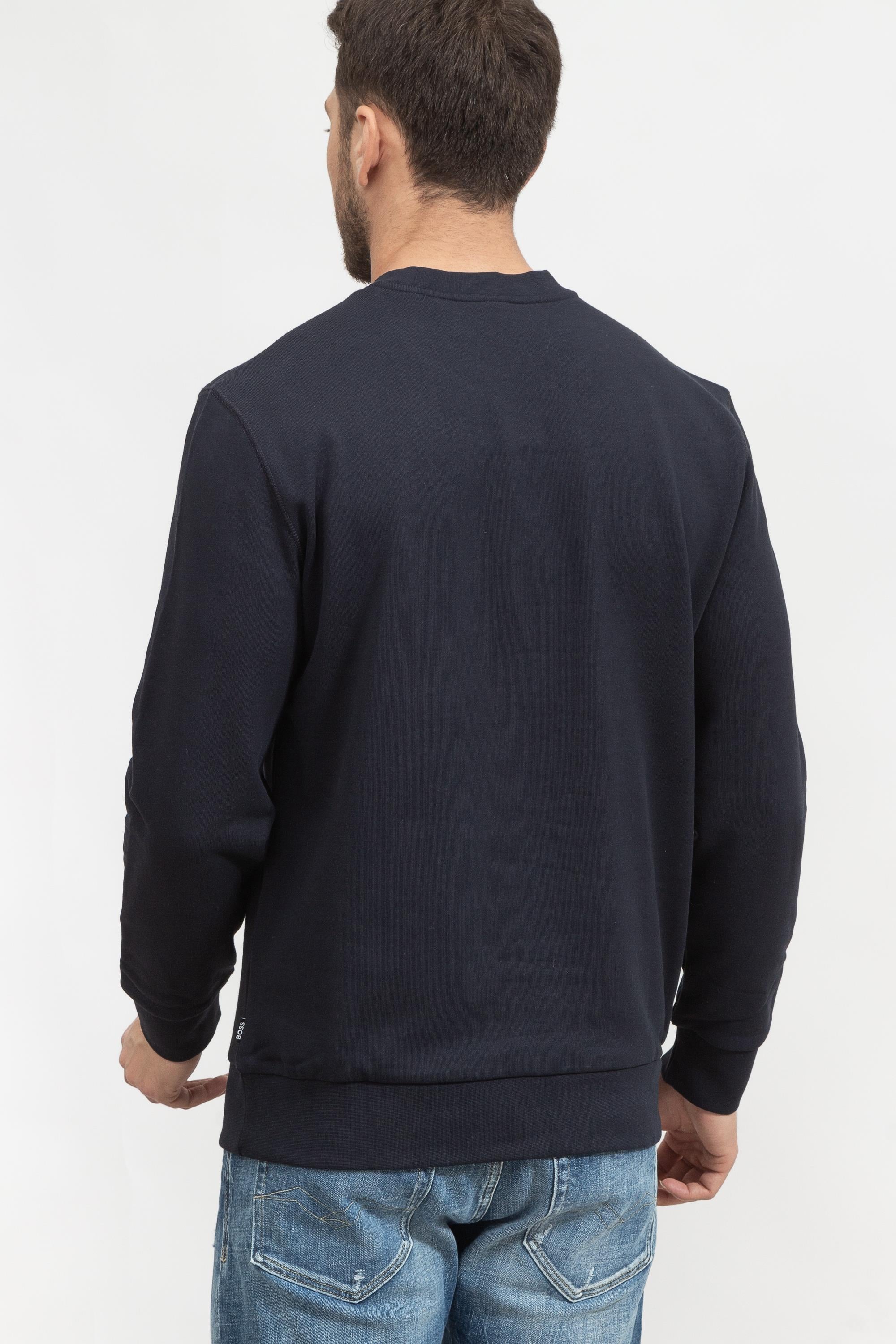 Boss Stadler Erkek Bisiklet Yaka Sweatshirt